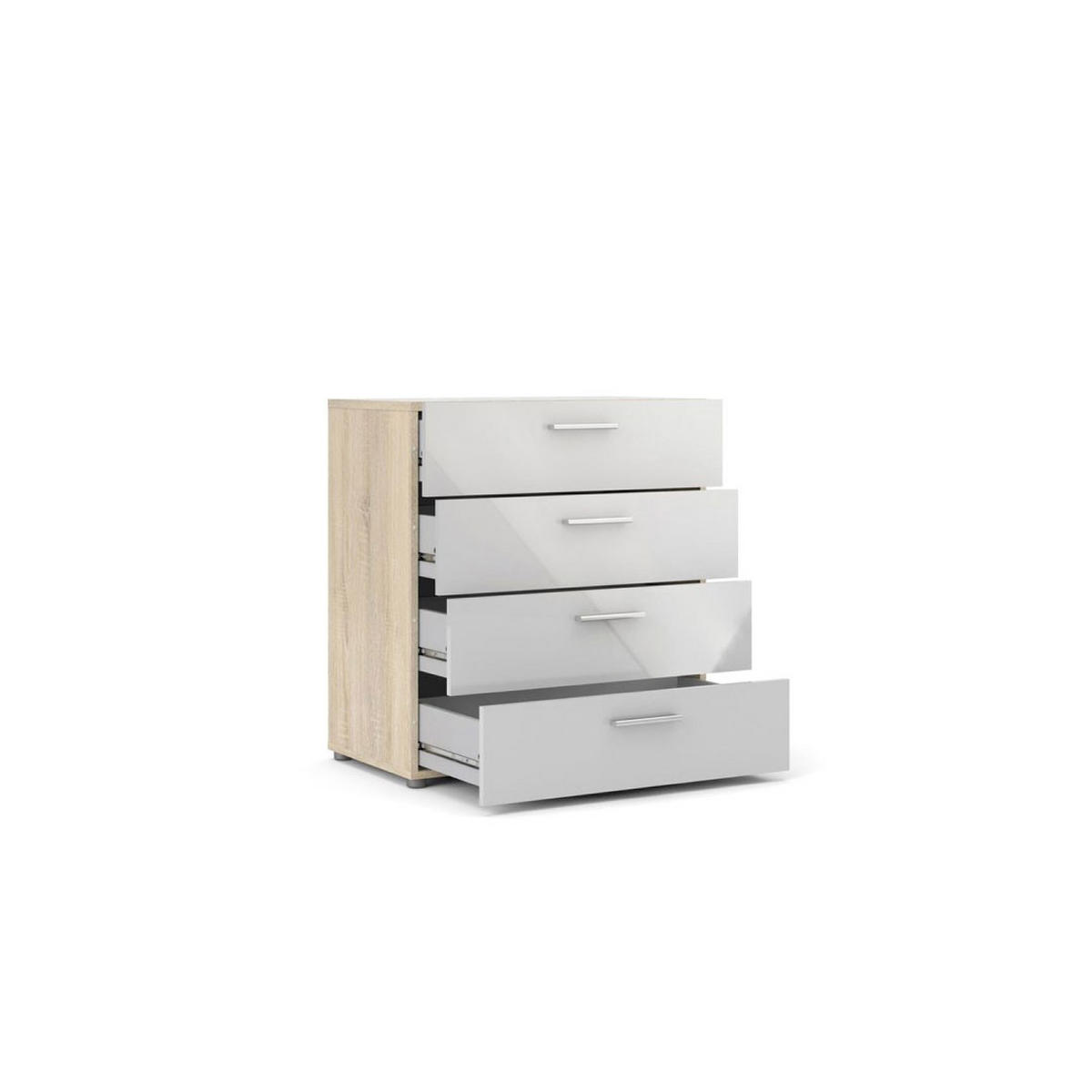 KOMMODE Eiche Dekor - Eichefarben, Holzwerkstoff (80/68/40cm) - ebuy24