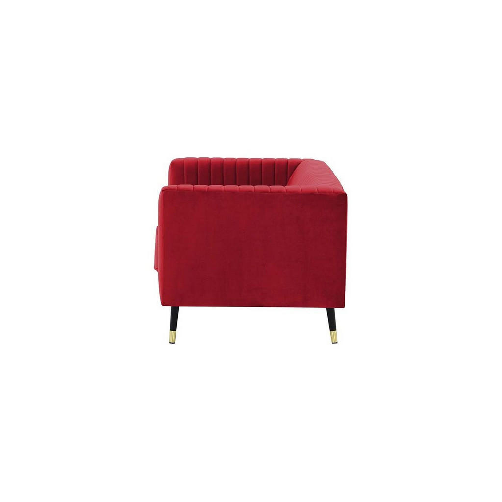 Thumbnail - Slf24 Zweisitzer-Sofa, Rot, Textil, 2-Sitzer, 170x71x83 cm, Wohnzimmer, Sofas & Couches, Sofas, 2-Sitzer Sofas