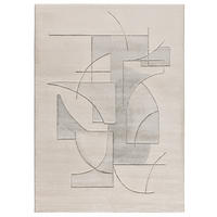 WEBTEPPICH Creme Lena 80/150 cm - Creme, Naturmaterialien/Textil (80/150cm) - Atticgo