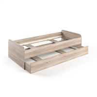 KINDERBETT Enzo Sonoma 90x200 cm - Sonoma Eiche, Holzwerkstoff (203.2/52.4/94cm) - VitaliSpa