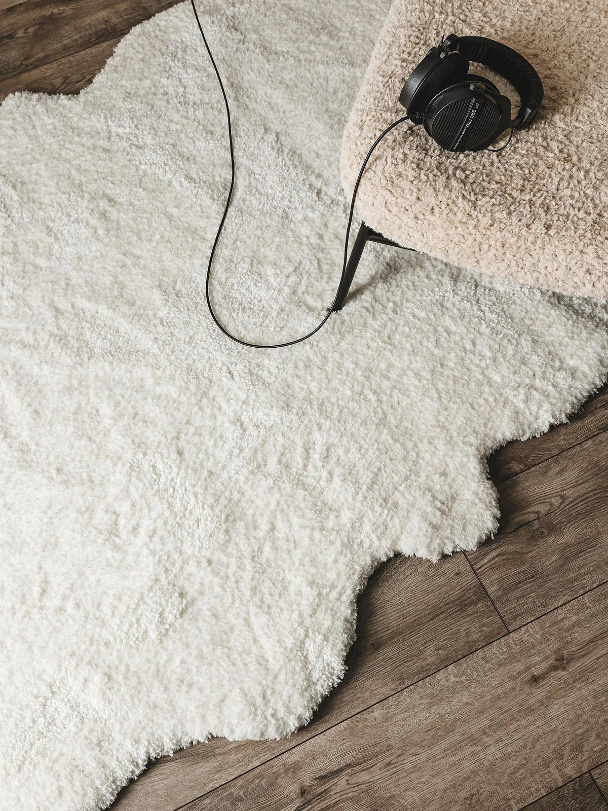 HOCHFLORTEPPICH Cloudy Cream 120x180 cm - Creme, Textil (120/180cm) - benuta Nest