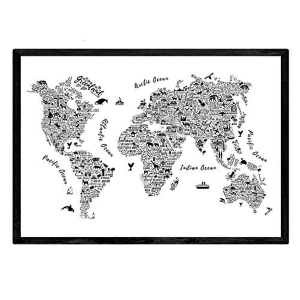 Nacnic Poster Klar 29.7x5x42 cm