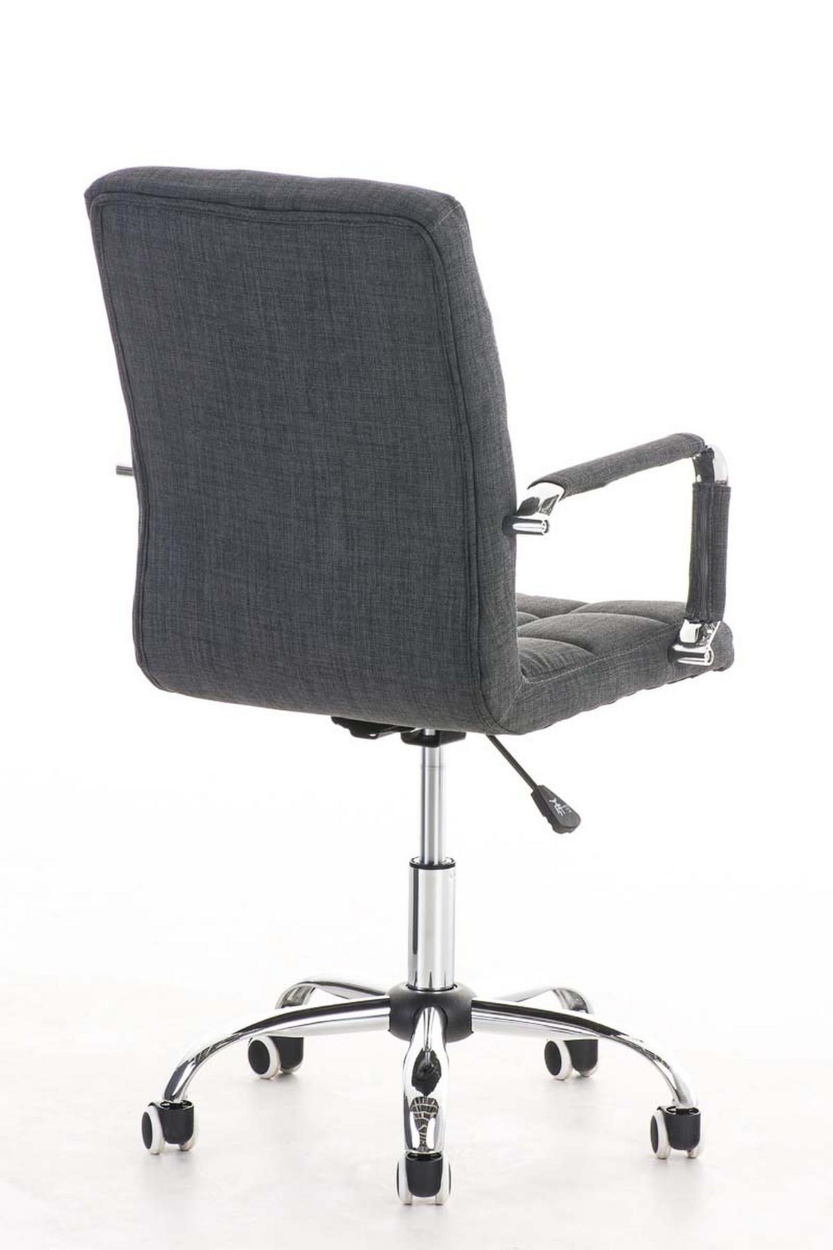 BÜROSTUHL Deal V2, Stoff Grau - Grau, Textil/Metall (56/104/62cm) - TPFLiving