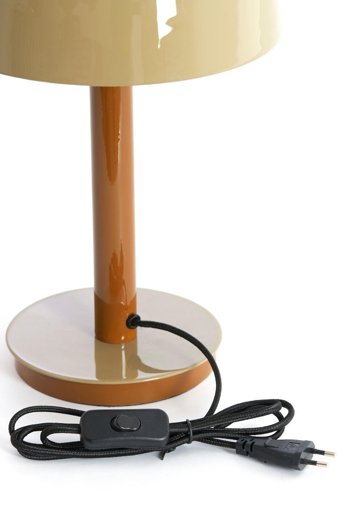 TISCHLAMPE Marivet Braun 25/25/37 cm - Braun, Metall (25/25/37cm) - Light & Living