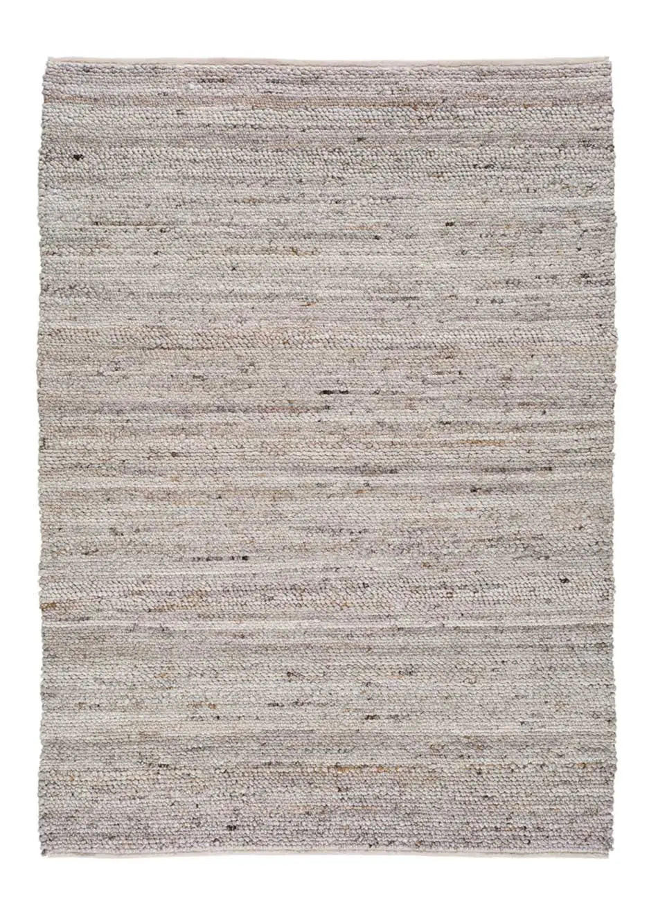 HANDWEBTEPPICH Beige Cinder 60/110 cm - Beige, Textil (60/110cm) - Atticgo