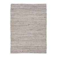 HANDWEBTEPPICH Beige Cinder 60/110 cm - Beige, Textil (60/110cm) - Atticgo