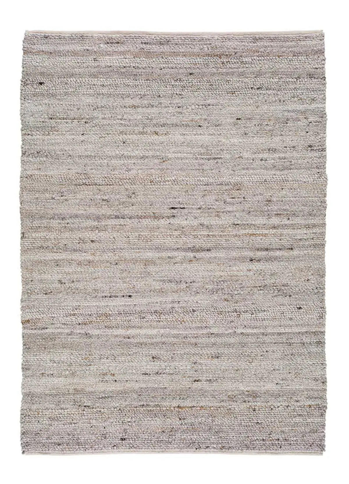 HANDWEBTEPPICH Beige Cinder 60/110 cm - Beige, Textil (60/110cm) - Atticgo