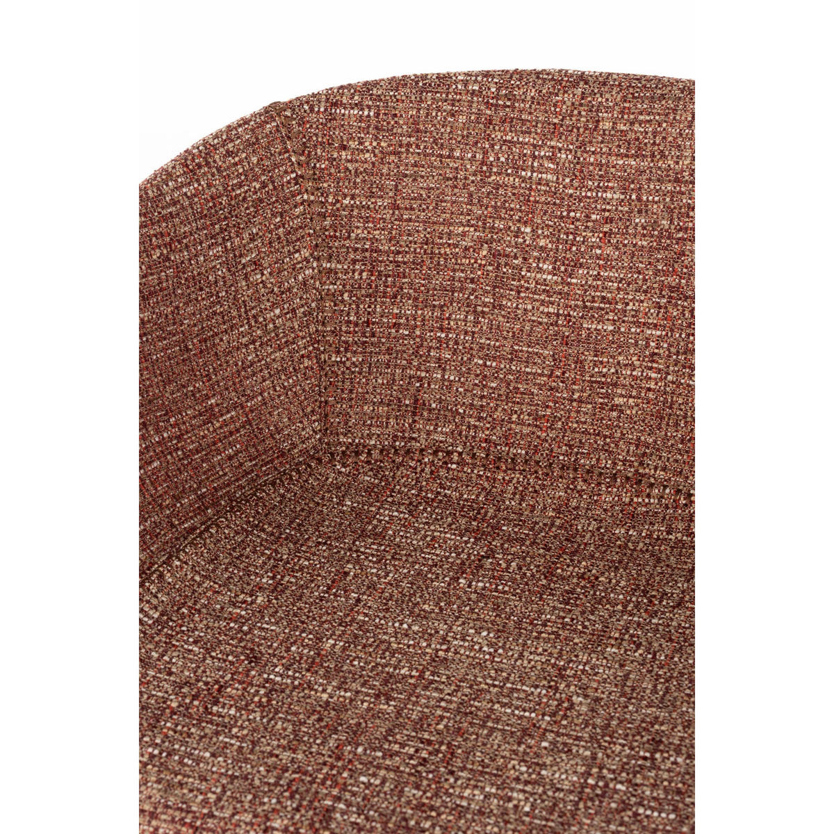 BARHOCKER Feston Rückenlehne 76 cm Rot - 2 er Set - Rot, Kunststoff (54.5/98.5/53cm) - Zuiver