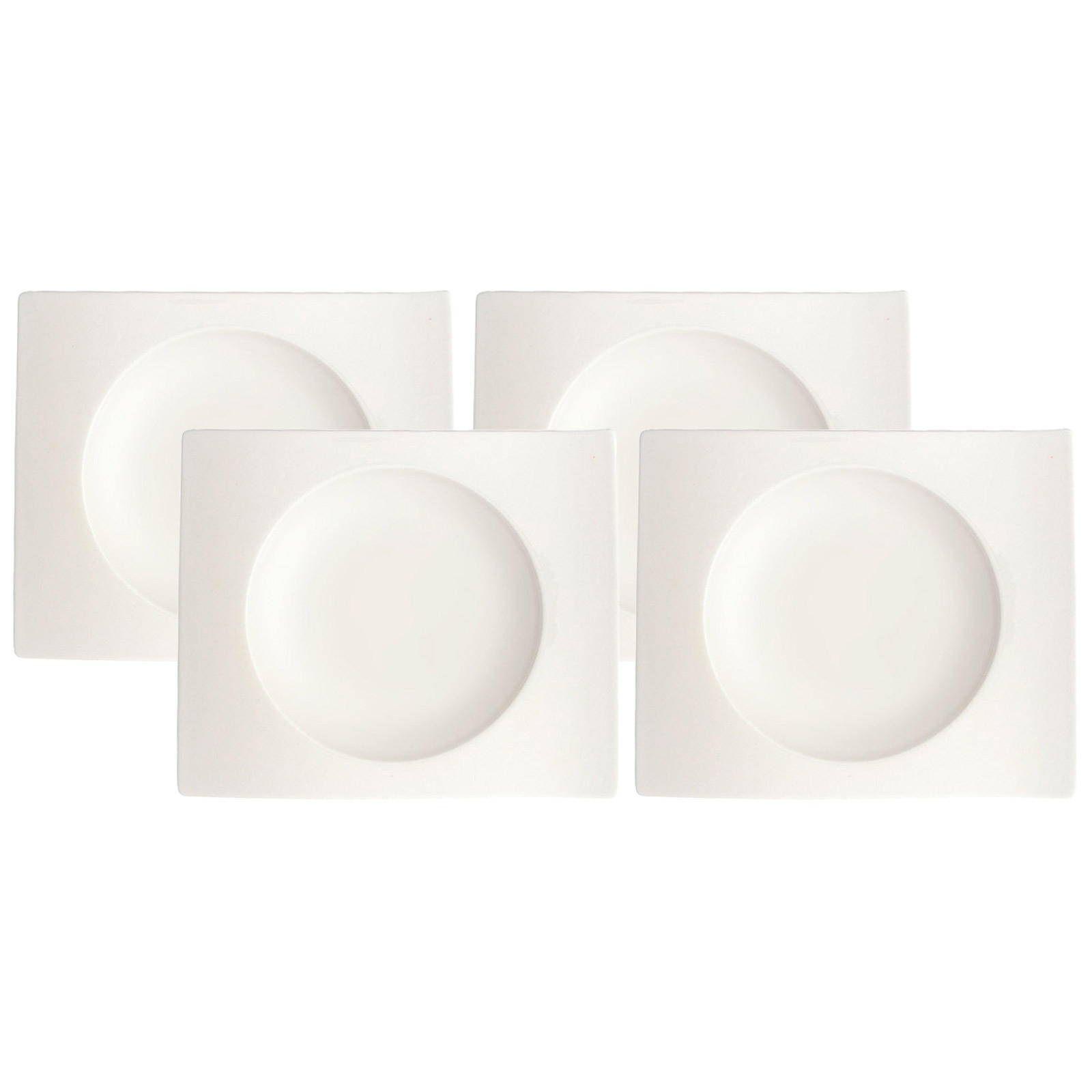 Villeroy & Boch Suppenuntertassen Weiß