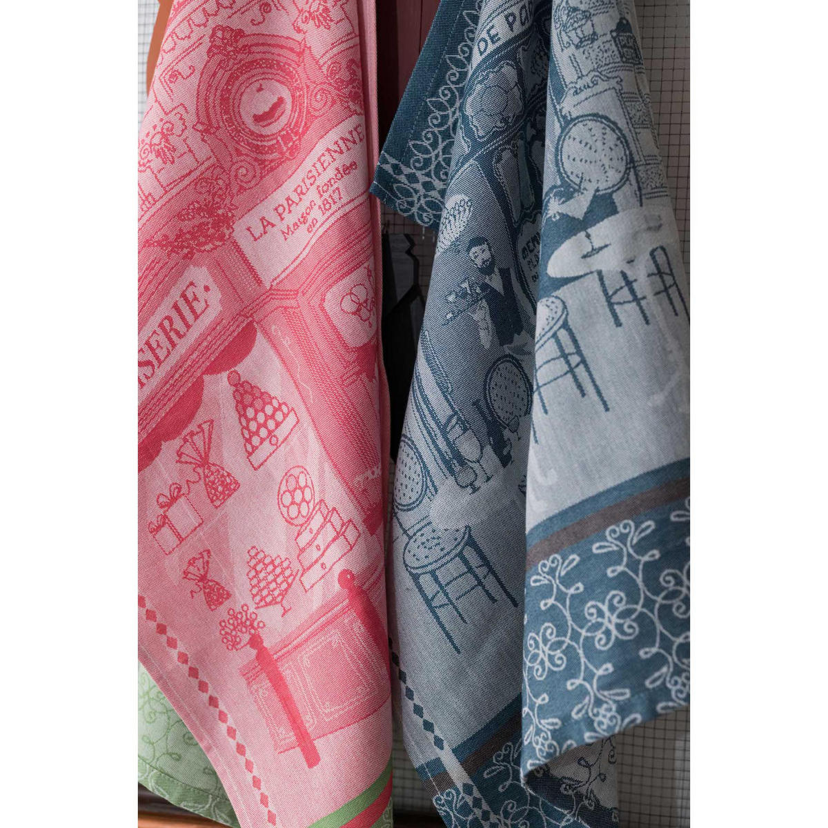 GESCHIRRTUCH Pâtisserie rosa 50 x 70 cm - Rosa, Textil (50/70cm) - Winkler