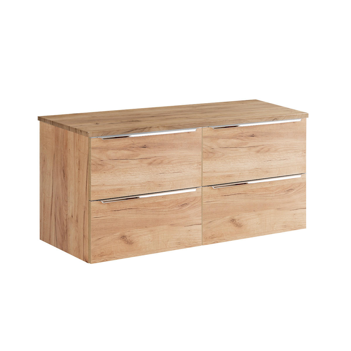 WASCHTISCHUNTERSCHRANK 120.4cm April Holz - Braun, Holzwerkstoff (120.4/59/46cm) - Petits-meubles