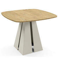 TISCH Schwarz Figo Ausziehbar - Schwarz, Holzwerkstoff (120/120/76cm) - Sepro Meble