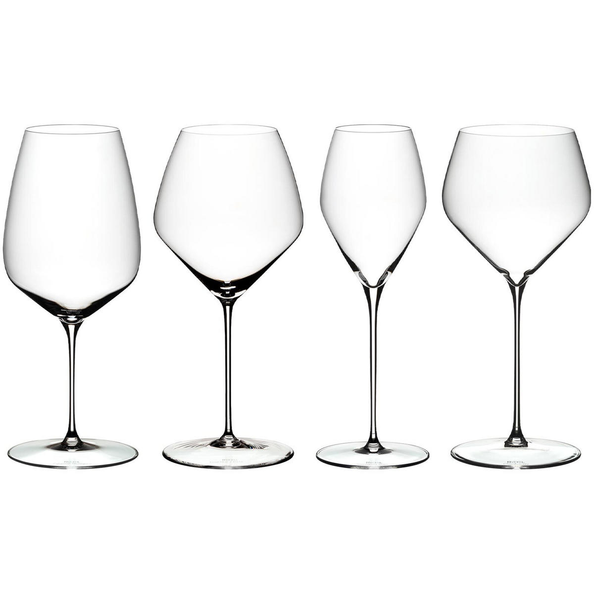 VERKOSTUNGSSET GLÄSERSET Veloce transparent 4er Set - Transparent, Glas (0.001L) - Riedel