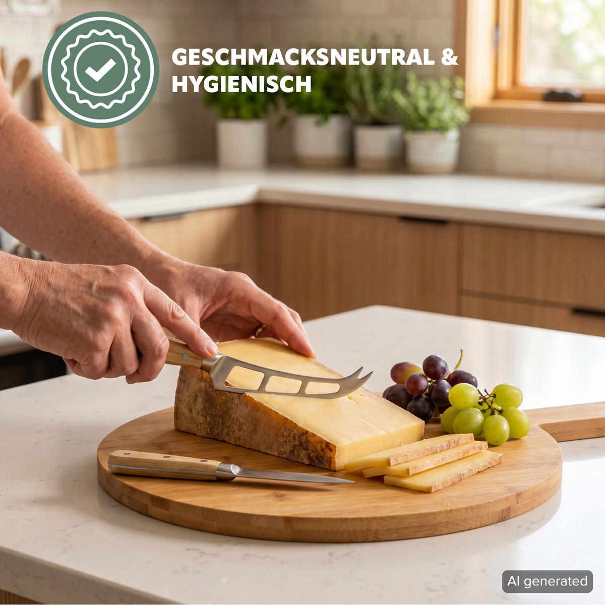 SERVIERBRETT, Bambus - Braun, Holz (33/45/1.5cm) - bremermann