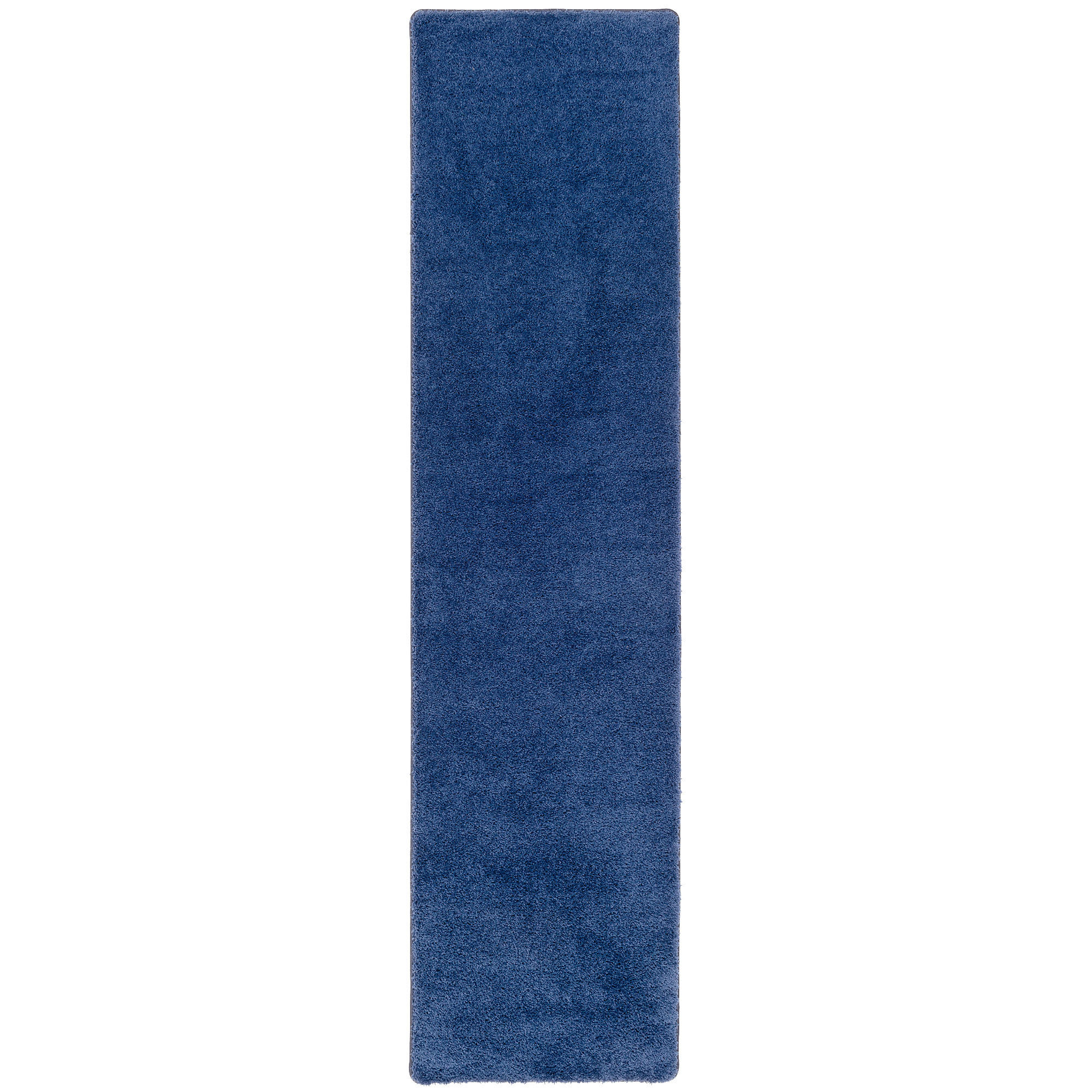 HOCHFLOR SHAGGY LÄUFER TEPPICH PALACE - Dunkelblau, Textil (80/240cm) - Snapstyle