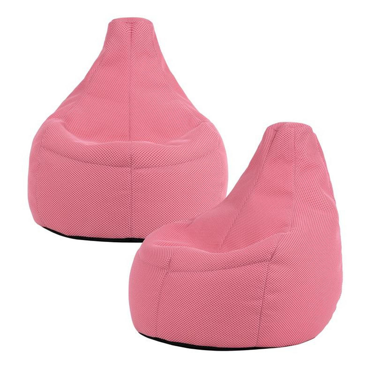 SITZSACK Dalton Gaming Techmesh 2er Set - Pink, Textil (90/33/84cm) - icon