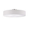 LED-DECKENLAMPE Ø65cm, Lampenschirm Stoff Weiß - Weiß, Textil (65/65/17cm) - meineWunschleuchte