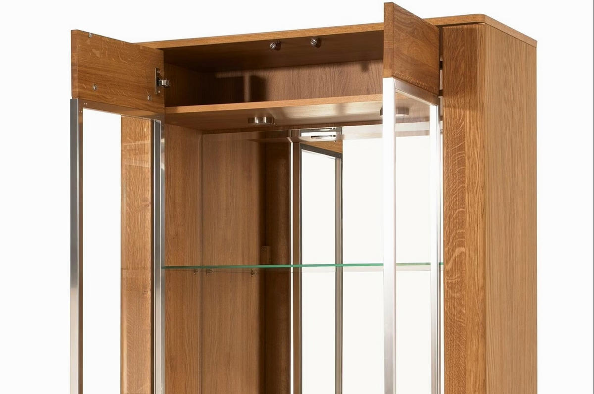 ESSZIMMER-SET Latina Honig Eiche 3-Teilig - Honigeiche/Braun, Holz (42/270/200cm) - Feldmann-Wohnen