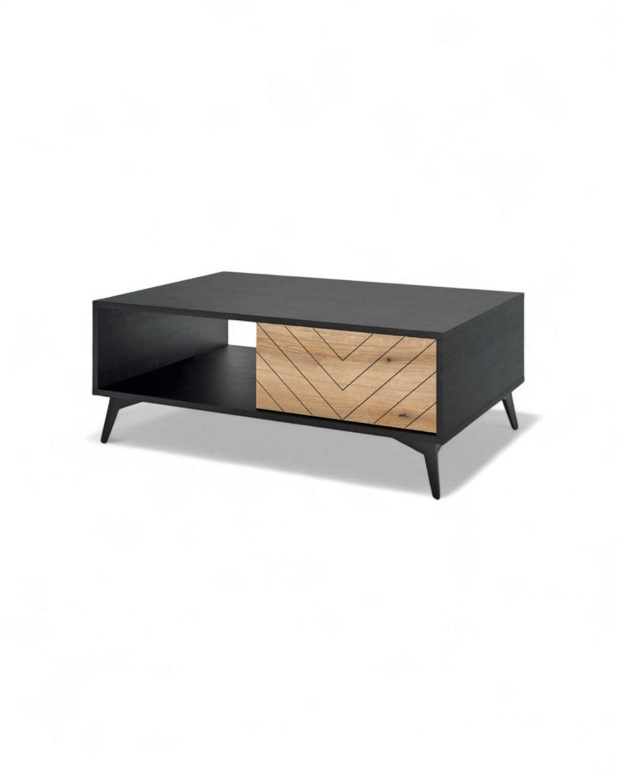 COUCHTISCH – L104 – 104 x 68 x 40 cm – DIAMOND – Eichefarben - Eichefarben, Holzwerkstoff (68/103.5/39.7cm) - hi-markt