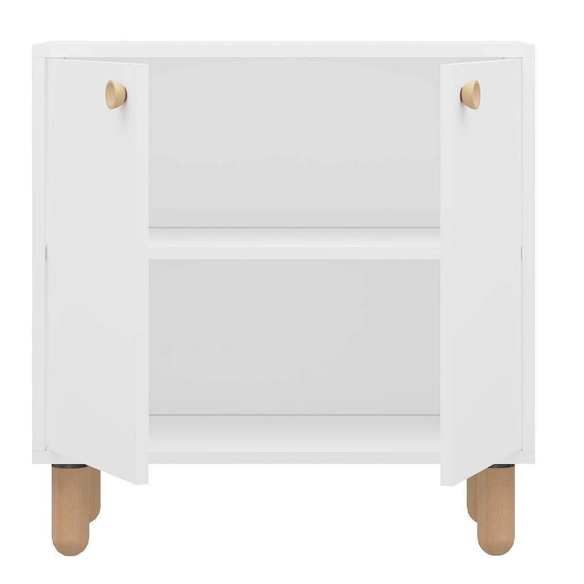 BUFFETSCHRANK lina weiss - Weiß, Holz (36/73/72cm) - Habitat Garten