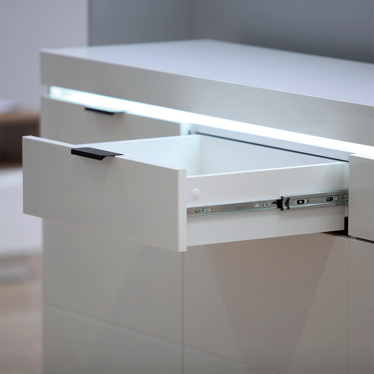 SIDEBOARD Ruben Weiß - Weiß, Holzwerkstoff (157/90/40cm) - Petits-meubles
