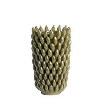 VASE Zita Grün Ø25/45 cm - Grün, Keramik (45cm) - Light & Living