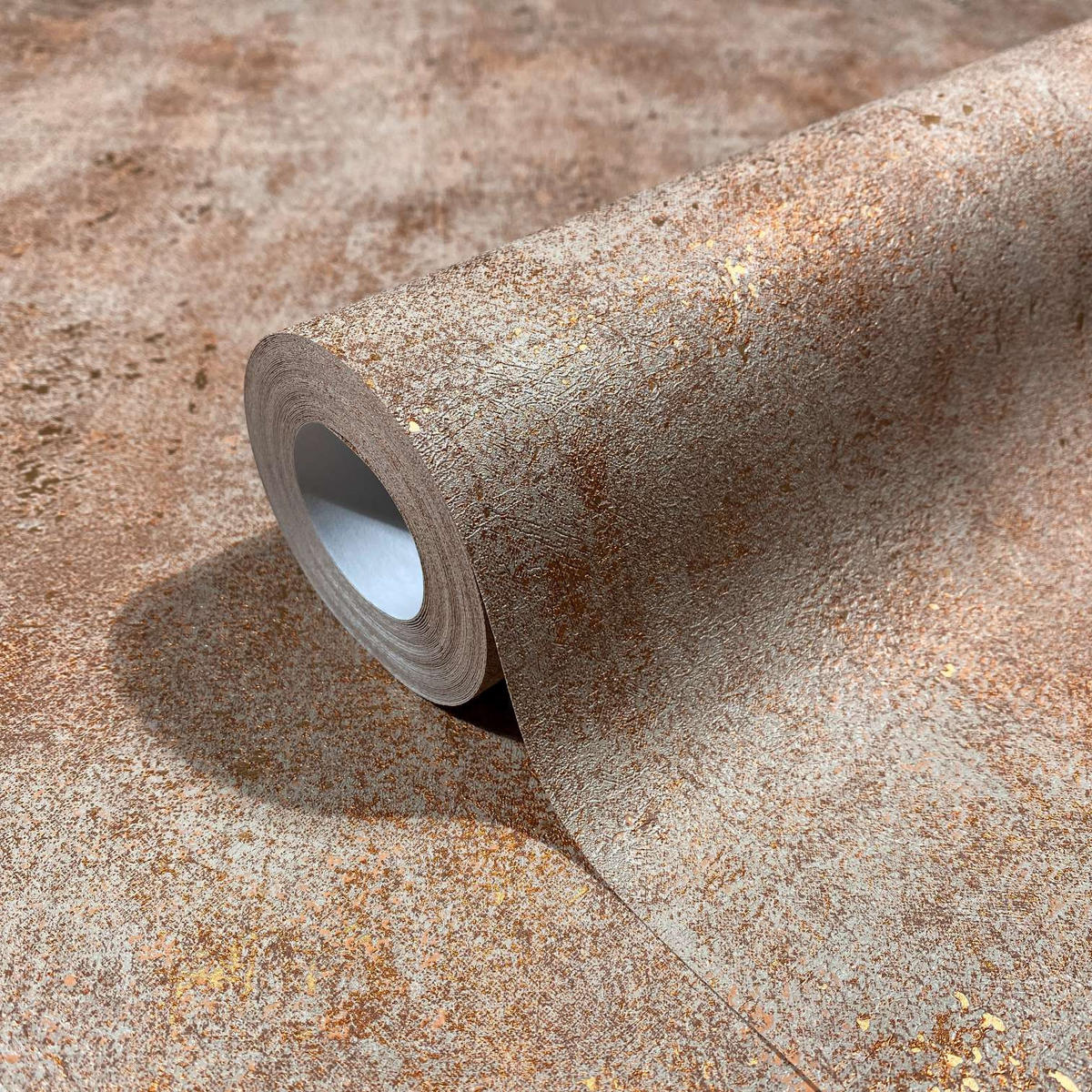 VLIESTAPETE Uni Tapete beige, braun - Beige/Braun, Papier (53/1005cm) - marburg