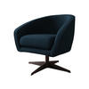 SESSEL Roma BX - Schwarz/Dunkelblau, Holz/Textil (80/75/80cm) - MIRJAN24