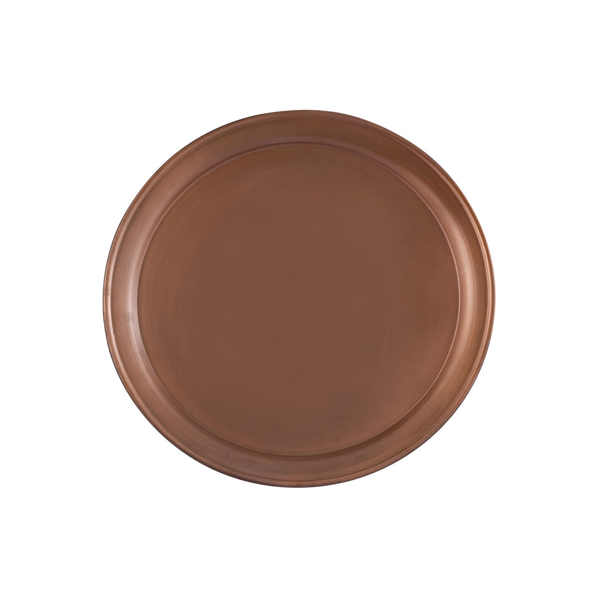 TABLETT Aspyn Braun 40/40/2.5cm - Braun, Metall (40/2.5/40cm) - PTMD Collection