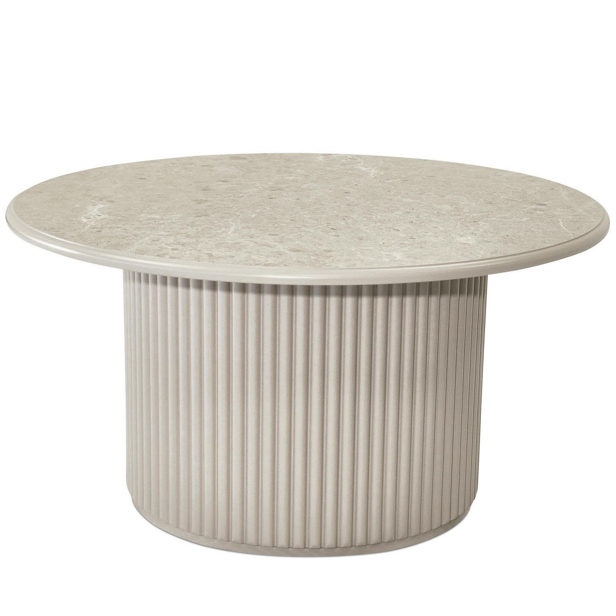 COUCHTISCHE 2er Set Beige - Taupe/Beige, Holzwerkstoff (80/80/45cm) - Furnhouse
