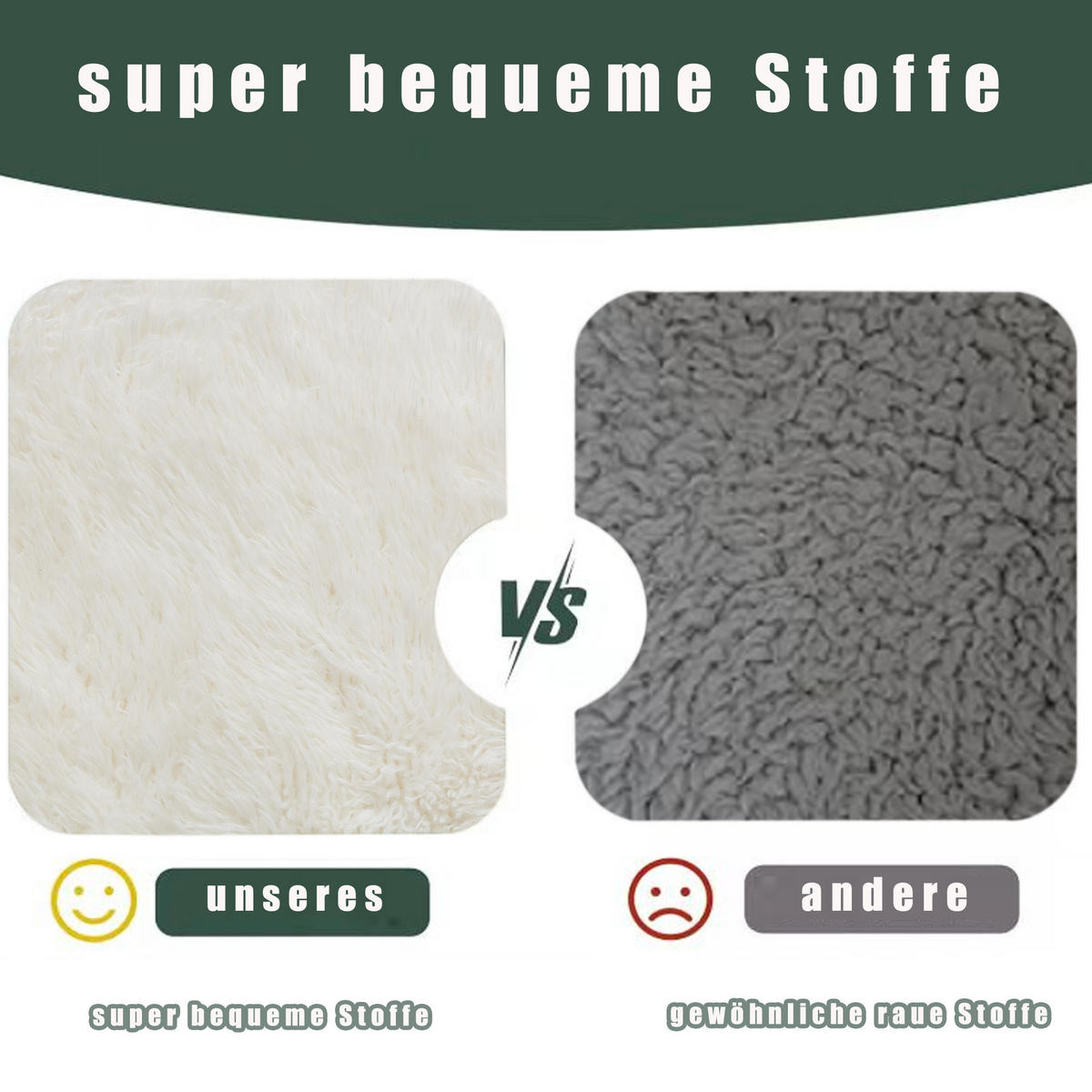 SITZSACK Plüsch Beige mit verstellbarer Rückenlehne - Beige, Holzwerkstoff/Textil (89/42/175cm) - WISHDOR