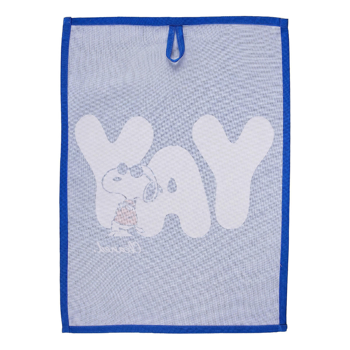 GESCHIRRTUCH Peanuts Yay - Blau, Textil (38/54cm) - Butlers