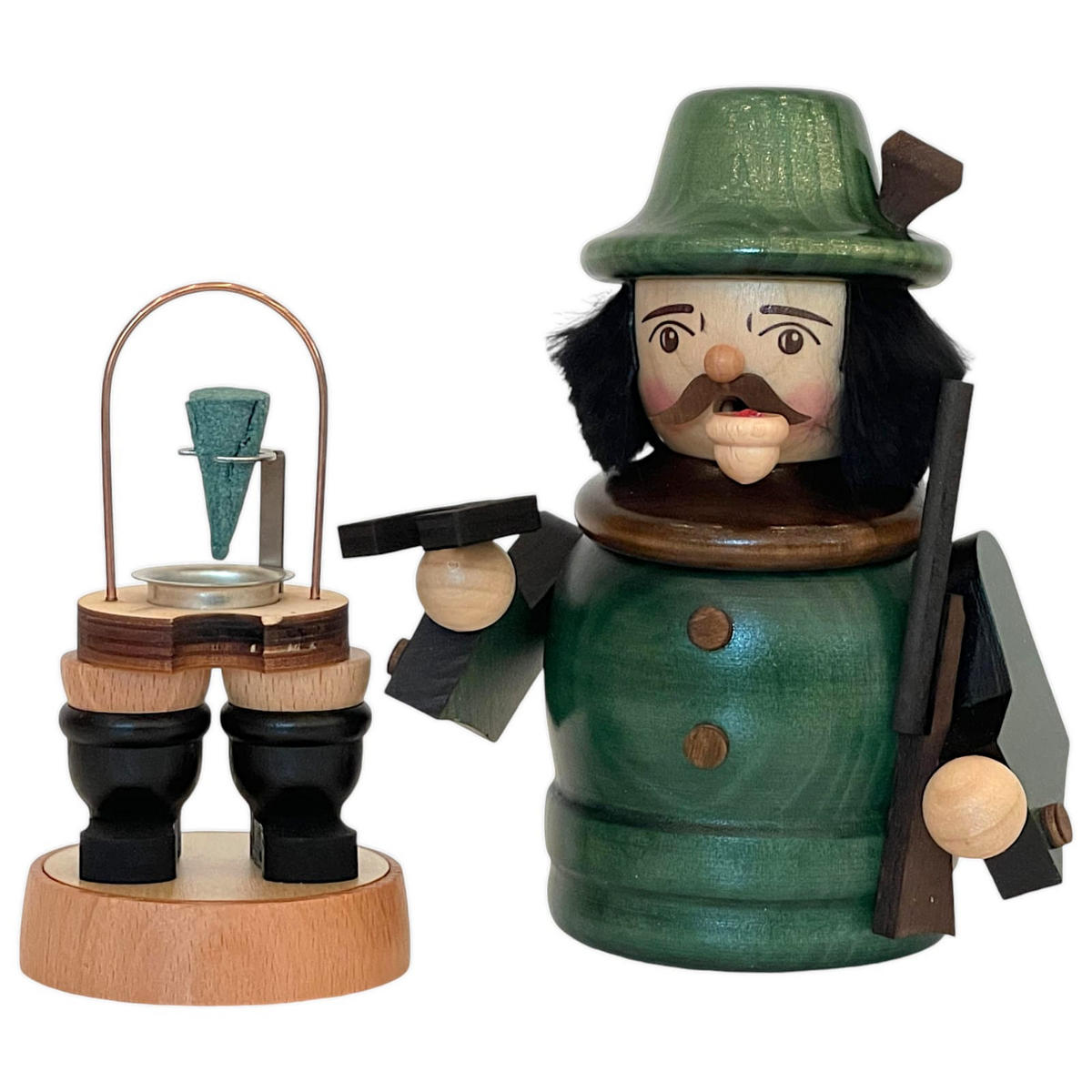 RÄUCHERMANN Jäger 20 cm - Multicolor, Holz (10/19/13cm)