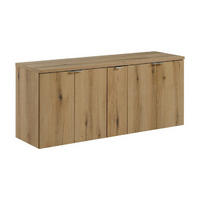 WASCHTISCHUNTERSCHRANK 4Teile - Nova Oak N BM257 in Coast Evoke Oak - Eiche Wotan, Holz (140/57/40cm)