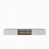 LOWBOARD CAVA 300/41/40 cm, Hängender TV-Schrank Eiche Artisan - Eiche Artisan, Holzwerkstoff (300/41/40cm) - MASSENO