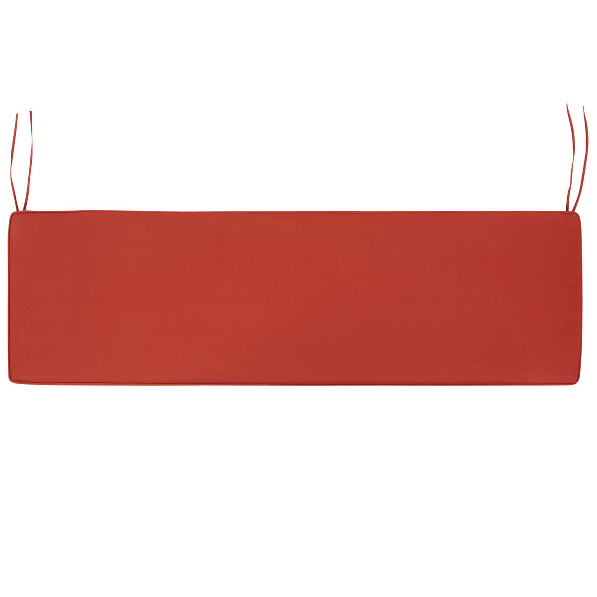 SITZBANKPOLSTER KISSEN Rot Sovana - Rot, Textil (148/5/45cm) - Beliani