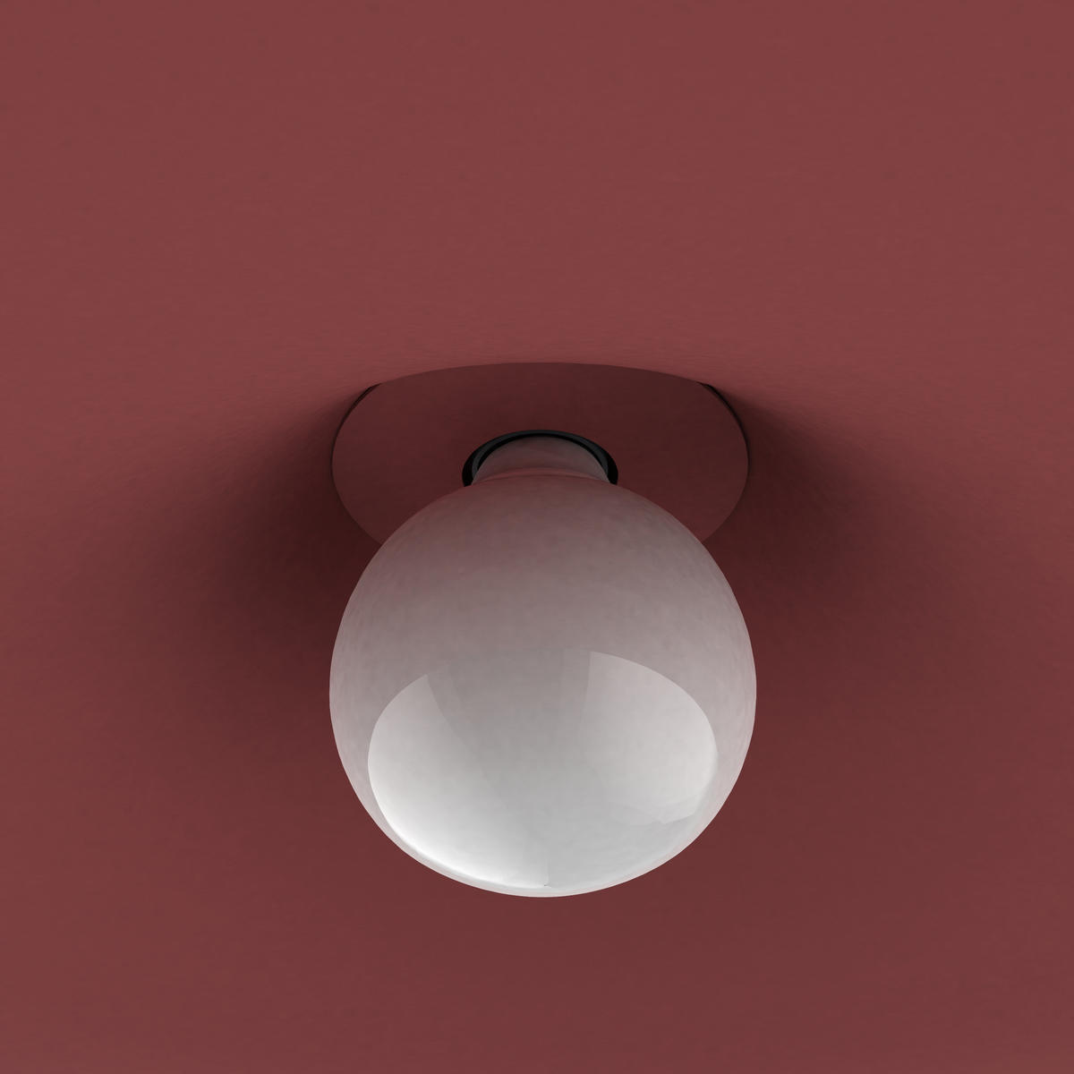 HÄNGELEUCHTE - Rot, Metall (57/57/27cm) - Lumicom