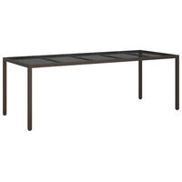 GARTENTISCH Berg 100/75/250 cm - Hellbraun, Naturmaterialien (100/250/75cm) - ZMH