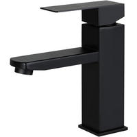 WASCHTISCHARMATUR Nixarn 4.9/17.3/16.2 cm - Schwarz, Metall (4.9/17.3/16.2cm) - ZMH