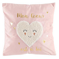 KINDERKISSEN 40/40 cm - Rosa, Textil (40/40cm) - Douceur d´intérieur