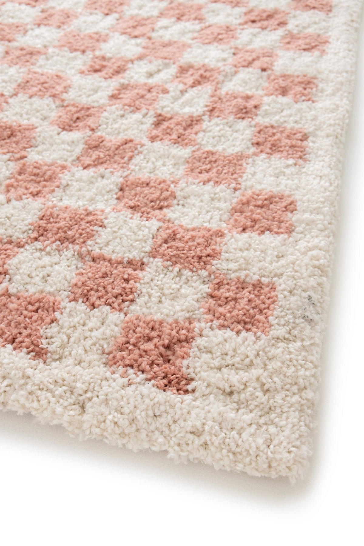 TEPPICH weich komfortabel Hochflor rosa - Pink, Textil (80/150cm) - AFK Living