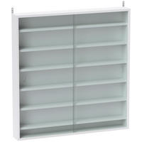 BÜCHERREGAL 80/9,5/83 cm weiß - Weiß, Karton (80/83/9.5cm)