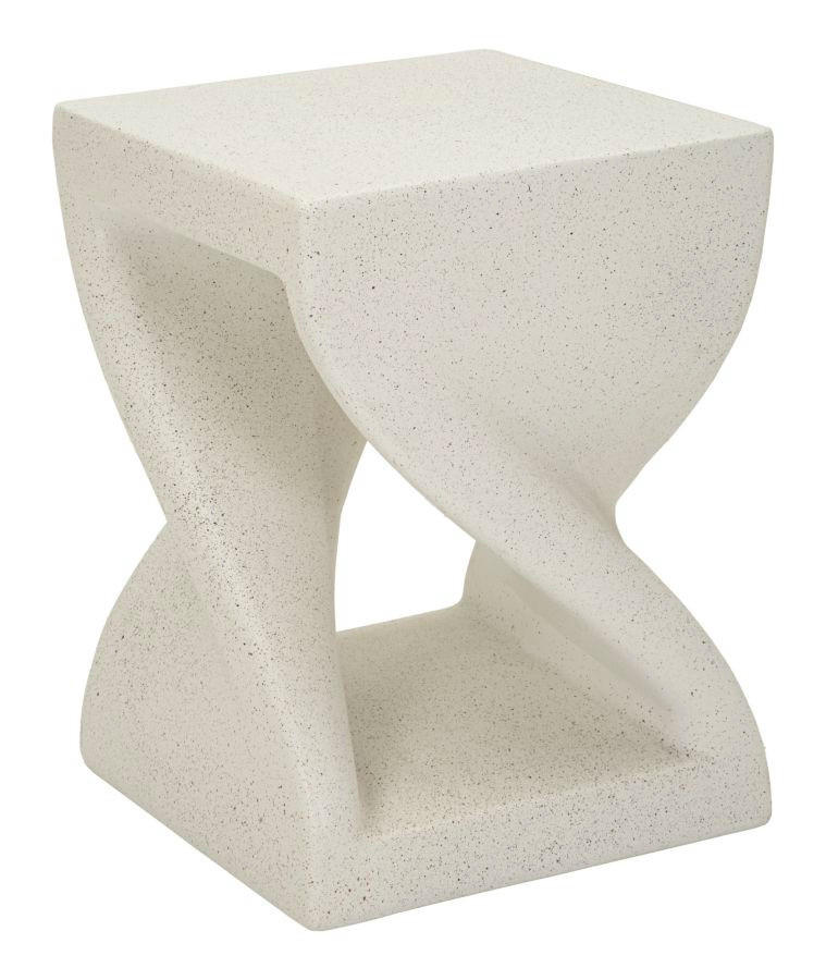 Mauro Ferretti Beistelltisch Creme 34x45x34 cm
