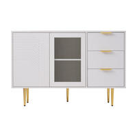 SIDEBOARD Weiß 120/38/79.5 cm - Weiß, Holzwerkstoff (120/79.5/38cm) - Urban Meuble