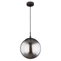 LED HÄNGELEUCHTE Glas Grau Rauchfarben - Grau, Glas (25/25/120cm) - Globo Lighting