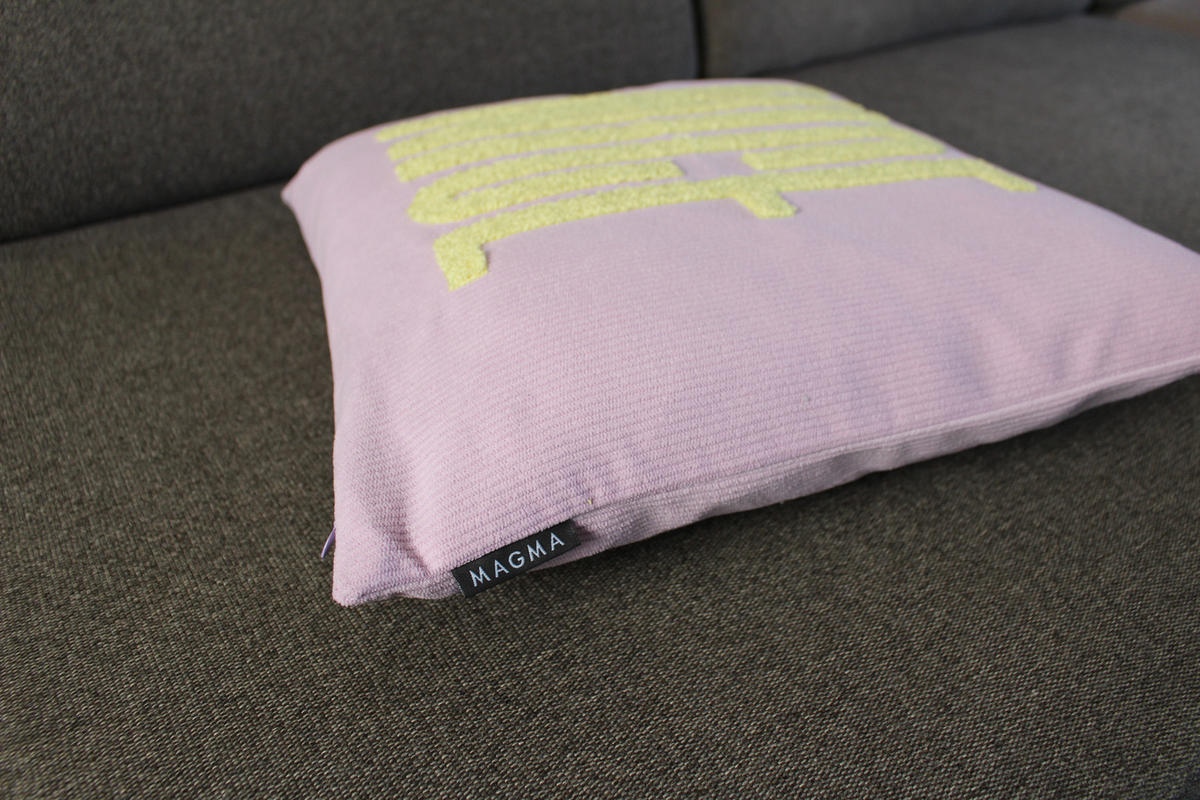 KISSENHÜLLE PIXIE Cordstoff - Lila, Textil (45/45cm) - Magma Heimtexx