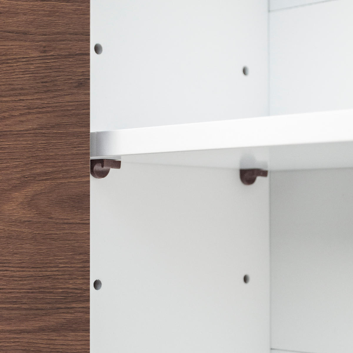 HÄNGESCHRANK Weiß-Braun - Weiß, Holzwerkstoff (18.4/61.6/61.6cm) - Teamson Home