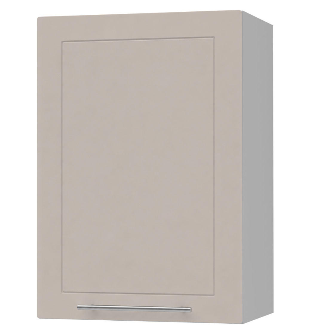 Feldmann-Wohnen Küchenhängeschrank Kaschmir, Grau 50x72x32.5 cm