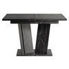 ESSTISCH ausziehbar Doha II - Schwarz, Holzwerkstoff (80/120/75cm) - MIRJAN24
