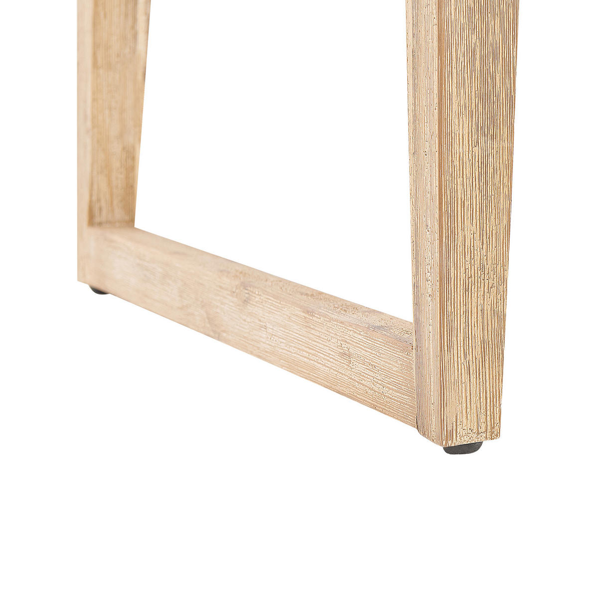 GARTENTISCH Beton/Akazienholz 180/90 cm Oria - Hellbraun/Grau, Stein (90/180/75cm) - Beliani